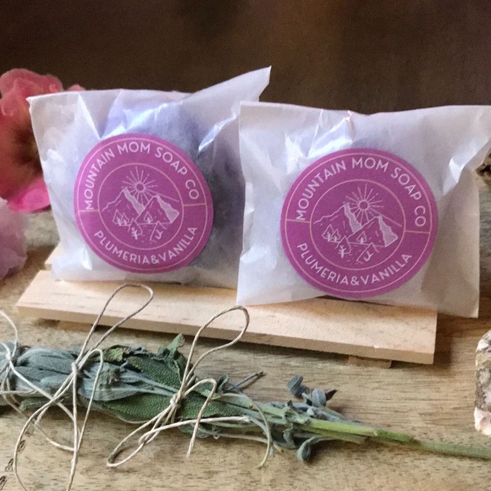PLUMERIA&VANILLA -Shampoo Bar and Conditioner Bar Bundle - Picture 3 of 8